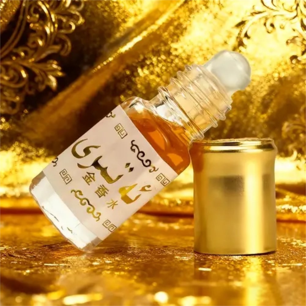 عطر عربي ذهبي مركز على شكل رول - مراجعة Perfume Fragrance Concentration وسعره