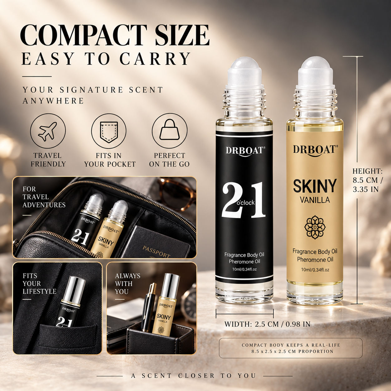 زيت عطر رول أون للرجال، برائحة - مراجعة Perfume Fragrance Oil وسعره